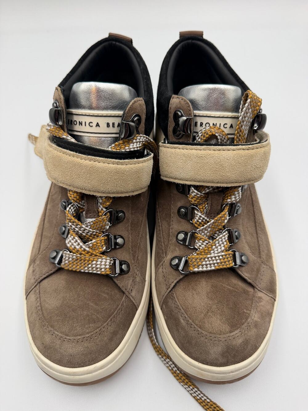 Veronica beard suede platform sneaker size 6.5 *sample*